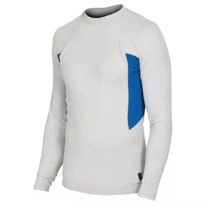 <b>Customized</b> <b>Design</b> Printed Anti-UV Eco-Friendly Moisture Wicking Rash Guard Men's <b>Compression</b> <b>Shirt</b> Front Spandex/Polyester 220g - Product Image 6