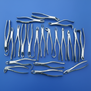 SHAHZIK INTERNATIONAL 30 Pinces d'extraction dentaire en acier inoxydable, à turbine, avec poignée ergonomique, écologiques, instruments CE - Product Image 3