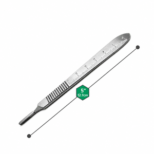 ด้ามมีดผ่าตัดสแตนเลสหมายเลข ที่จับใบมีดผ่าตัด 3 BP - Product Image 3