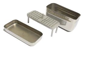 Sterilization Stainless Steel 72-Hole Endo <b>Box</b> Autoclavable Dental Instrument Hospital holloware Surgical Tray - Product Image 3