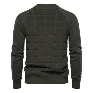 T-shirts décontractés pour hommes à manches longues et col roulé, imprimés sur mesure, 100% polyester, pour l'automne et l'hiver - Product Image 2