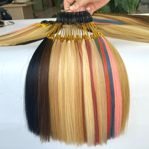 Anillo de color de cabello vietnamita para herramientas de salón de extensión de cabello humano Anillo de gráfico de muestra de teñido de cabello - Product Image 2