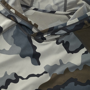 Sweat-shirt de performance camouflage pour homme, à manches longues, respirant, en polyester, pour la chasse, la randonnée et l'entraînement - Product Image 2