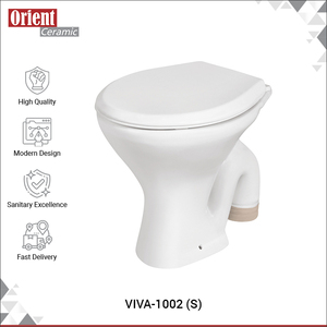 Excellent Quality Bulk Supply Made in India White Sanitary Ware White Ceramic Water Closet WC Toilet for Home Bathroom Use - Product Image 2
