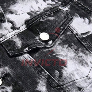Chaqueta de Mezclilla Desgastada con Estilo y Ajuste Cómodo, Chaqueta de Invierno Directo de Fábrica para Adultos - Product Image 6
