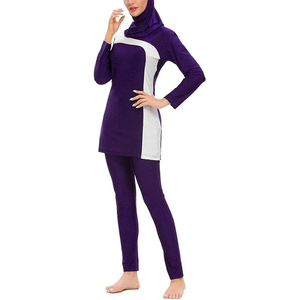 <b>modest</b> swimwear full coverage <b>set</b> with lightweight structure for travel and beach use <b>modest</b> swimwear with durable fabric - Product Image 3