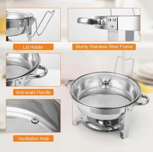 Accessoires de buffet en acier inoxydable de haute qualité, équipement de restauration pour hôtels et événements au meilleur prix - Product Image 3