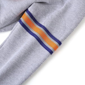 Sudadera de Mujer Sigma Gray SGRho, Cuello Redondo, Manga Larga, Mezcla de Algodón, con Bolsillos, Estilo Universitario Griego, para Otoño - Product Image 5