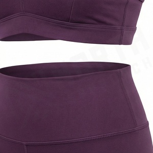 Conjunto de Ropa Deportiva para Mujer, Pantalones de Yoga de Cintura Alta sin Costuras, Top de Manga Larga, Tallas Grandes, Bordado, Trajes de Verano - Product Image 5