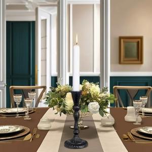 Portavelas de Aluminio de Calidad al por Mayor para Mesa de Comedor, Decoración Premium para el Hogar, Decoración para Fiestas y Espacios de Estilo de Vida Elegante - Product Image 5