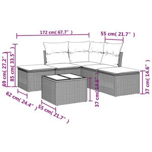 ชุดโซฟาสีครีมไวท์สำหรับสวน - Product Image 3