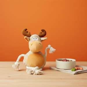 YOMMY Rolo the Reindeer 36*38cm Pet Interactive Plush <b>Toy</b> Soft Durable Huggable Doll <b>for</b> <b>Dogs</b> and Cats - Product Image 2