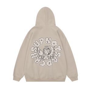 Sweat à capuche pour femme, gris, décontracté, pour le printemps et l'automne - Product Image 2