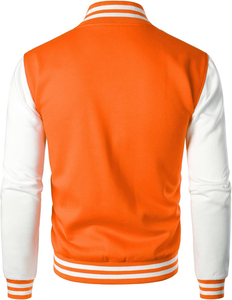 Customized Printing <b>Long</b> Sleeve <b>Men</b> 100% Wool Baseball Letterman Varsity <b>Jackets</b> <b>Men</b> Chenille Patches Custom Logo Design <b>Jacket</b> - Product Image 2