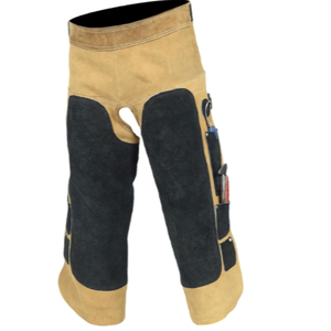 Wholesale Horse <b>Riding</b> Farrier Aprons Custom Made High Quality Durable Leather Protective <b>Chap</b> for Equestrian Shoeing - Product Image 5