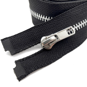 Affordable Metal <b>Zipper</b> Y Teeth Two Way <b>Zipper</b> Lightweight Metal <b>Zipper</b> for Jacket - Product Image 4
