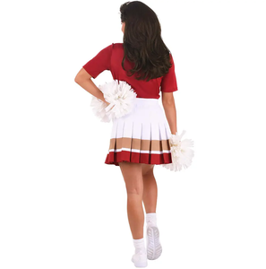 Girls Cheerleading <b>Outfit</b> with Custom Logo – Multi-Purpose Uniform for Casual Practice and Formal School Events - Product Image 2