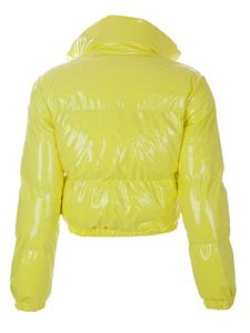 Chaqueta Acolchada para Mujer Hecha en Pakistán, Nueva Llegada, Chaqueta Acolchada para Mujer, Color Amarillo, Cuello Camisero, Chaqueta Corta - Product Image 3