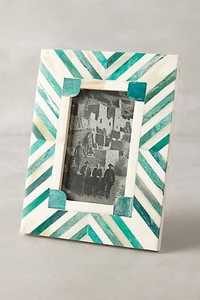 Green <b>White</b> Scalloped Floral Bone Inlay Waterproof Eco-Friendly Custom Photo <b>Frame</b> Artistic Handcrafted Decorative Rectangular - Product Image 3