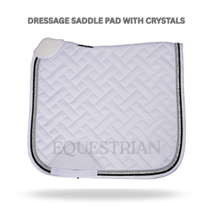 Almohadilla para Silla de Montar con Cristales, Almohadilla para Silla de Montar para Equitación, Equipo Ecuestre - Product Image 2