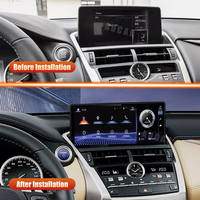 Autoradio AuCar 10,25'' Android 13 avec écran tactile, navigation GPS pour Lexus NX NX200 2015-2021, lecteur multimédia DVD, vidéo automobile