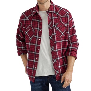 Latest Design Men <b>Flannel</b> Shirt Casual Shirts Woven High Quality Breathable Comfortable Hot Selling Top Trend Reasonable Rate - Product Image 1