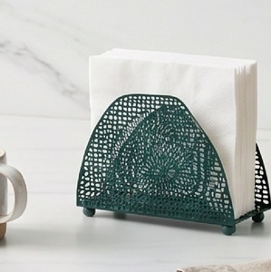 Portarrollos de Papel Metálico con Recubrimiento en Polvo Verde, Perfecto para Decoración Elegante del Hogar y Accesorio de Almacenamiento con Estilo para el Baño - Product Image 3