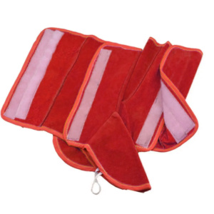 Équipement de protection de qualité supérieure, protège-jambes en cuir de vachette, couvre-chaussures de sécurité en cuir pour soudeurs, équipement de sécurité industriel - Product Image 2