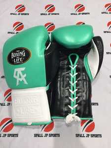 Guantes de Boxeo Profesionales de Primera Calidad, Estilo No Boxing No Life, Guantes de Combate de Cuero Premium, Equipo de Competición de Muay Thai y Kickboxing - Product Image 5