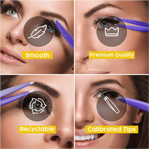 Pinzas para Cejas, Accesorio Profesional de Belleza, Acero Inoxidable, Fabricante y Exportador de Pinzas para Cejas - Product Image 6
