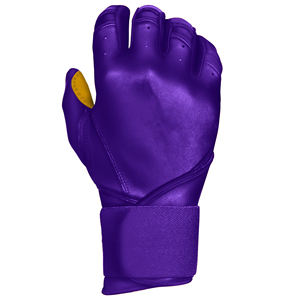 Gants de frappe de baseball, ajustement performant, respirants, en cuir, pour jeunes et adultes, usage en compétition LBBG-0041 - Product Image 4