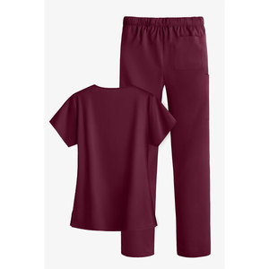 OEM New High Quality Beauty Salon Scrubs Uniforms Custom Logo Medical Scrubs <b>Sets</b> for Women <b>Doctors</b> Nurses - Product Image 2