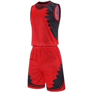 Logo personnalisé uniformes de basket-ball respirants de haute qualité pour hommes nouveau style d'ensemble de sport avec sublimation grande taille à bas prix - Product Image 1