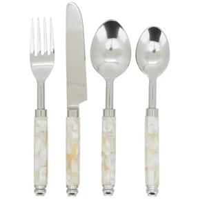 Juego de Cubiertos de Acero Inoxidable para Mesa de Comedor, Tendencia Actual, Cuchillo, Cuchara, Tenedor, Juego de Cubiertos para Restaurantes - Product Image 2