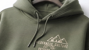 Sudadera con Capucha de Diseño Personalizado, Estilo Astronauta, Corte Regular, Tejido Grueso de 350g, Mezcla de Poliéster/Algodón, para Hombre, Invierno - Product Image 4