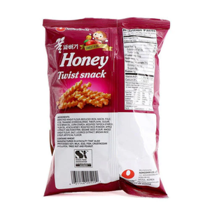 Wholesale Nongshim Honey Twist Snack 75g Sweet Crispy Korean Snack Competitive Price Export - Product Image 2