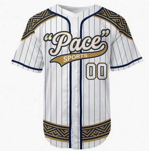 Maillot de baseball unisexe pour hommes et femmes, sublimation professionnelle pour les matchs universitaires, 100% coton biologique respirant, séchage rapide, grandes tailles - Product Image 4