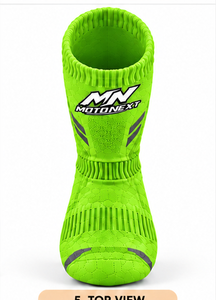 Nouvelle Arrivée 2026 – Chaussettes Sportives Motocross Tricotées Sur Mesure 100% Spandex Couleur Unie Anti-Bactériennes Respirantes – En Vente - Product Image 3