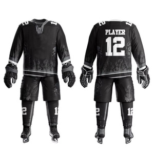 Wholesale Price Unique Design Ice Hockey Uniforms Sale New Arrival Custom Breathable UPF 50 Moisture-Wicking Best Quality New - Product Image 5