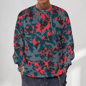 Sweat-shirts pour hommes de haute qualité, tendance, effet délavé, coupe ample, style streetwear - Product Image 4