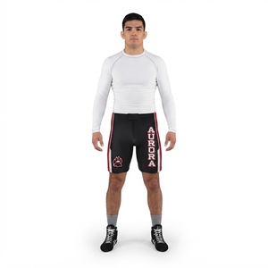 Custom Designed MMA Fight <b>Shorts</b> Polyester Spandex <b>Grappling</b> Trunks Combat Sports Training OEM Sialkot Boxing <b>Shorts</b> Athletic - Product Image 1