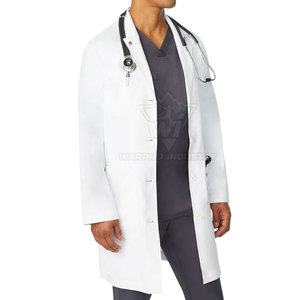 Bata de Laboratorio Antiestática, Transpirable y Duradera, Blanca, para Uso Diario por Profesionales de Biología, Química y Medicina - Product Image 5