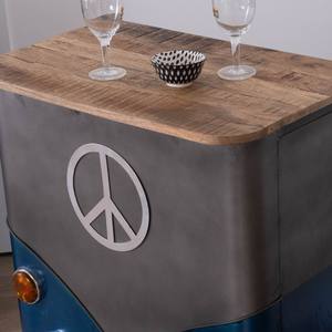 Barra de bar frontal estilo Crazy de Vandana Urban Matter en azul y gris - Product Image 2