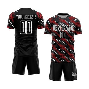 Uniforme de Fútbol Sublimado de Diseño Personalizado de Alta Calidad, Secado Rápido, Transpirable, 100% Poliéster, Unisex, Venta en Línea - Product Image 1