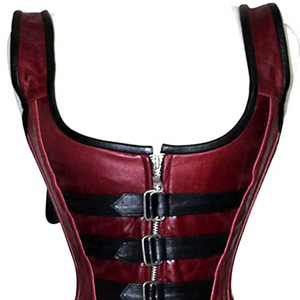 Corsé Bustier de Cuero de Calidad para Mujer, Moldeador de Cintura Delgada, Control de Abdomen, Uso Deportivo, Diseño de Cierre de Gancho y Ojo, Servicio OEM - Product Image 4