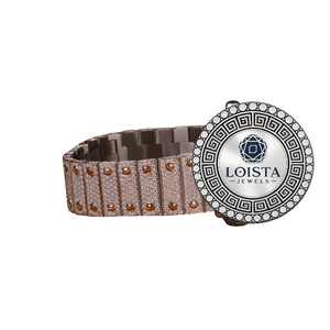 Reloj de Diamantes Personalizado para Hombre, Reloj de Cuarzo de Lujo Estilo Hip Hop, Fabricante OEM ODM - Product Image 2