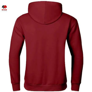 Sweat à capuche en polaire premium pour homme, style urbain et streetwear, doux au toucher, avec poche kangourou - Product Image 6