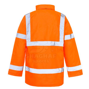 <b>Reflective</b> Top Quality Protection Safety <b>Jackets</b> New Arrival Safety Wear <b>Men</b> <b>Jacket</b> OEM Service - Product Image 2