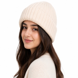 Bonnet en tricot unisexe, doux et chaud, idéal pour l'hiver, extensible, décontracté, confortable pour l'extérieur, ajustement extensible, pour l'hiver - Product Image 5