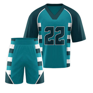 Uniformes de Lacrosse al por Mayor, Transpirables, de Secado Rápido, Tejido que Absorbe la Humedad, Logotipo Personalizado, Nombre del Equipo, Impresión de Número, Camisetas - Product Image 1